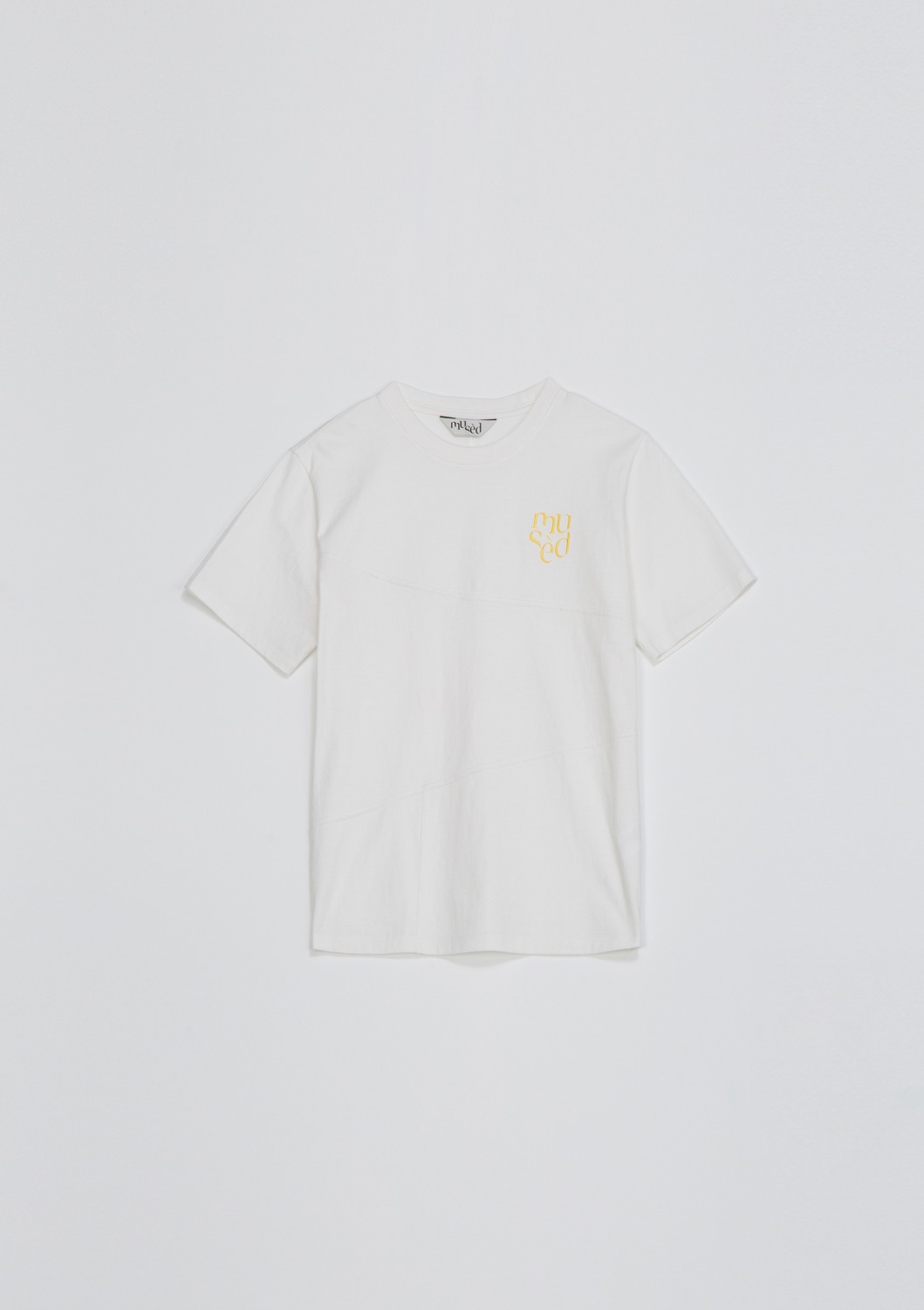 [1차 리오더]Mused Seamline T-shirt - White