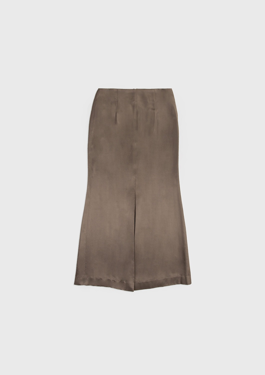 Crescent Maxi Skirt - Sepia Brown