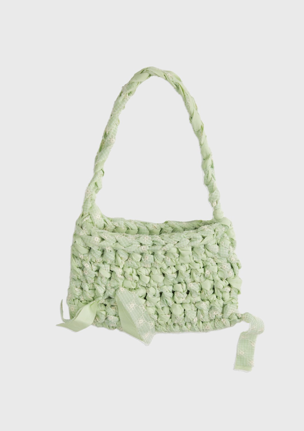 Mused x Crocheant Handmade Handbag - Melon