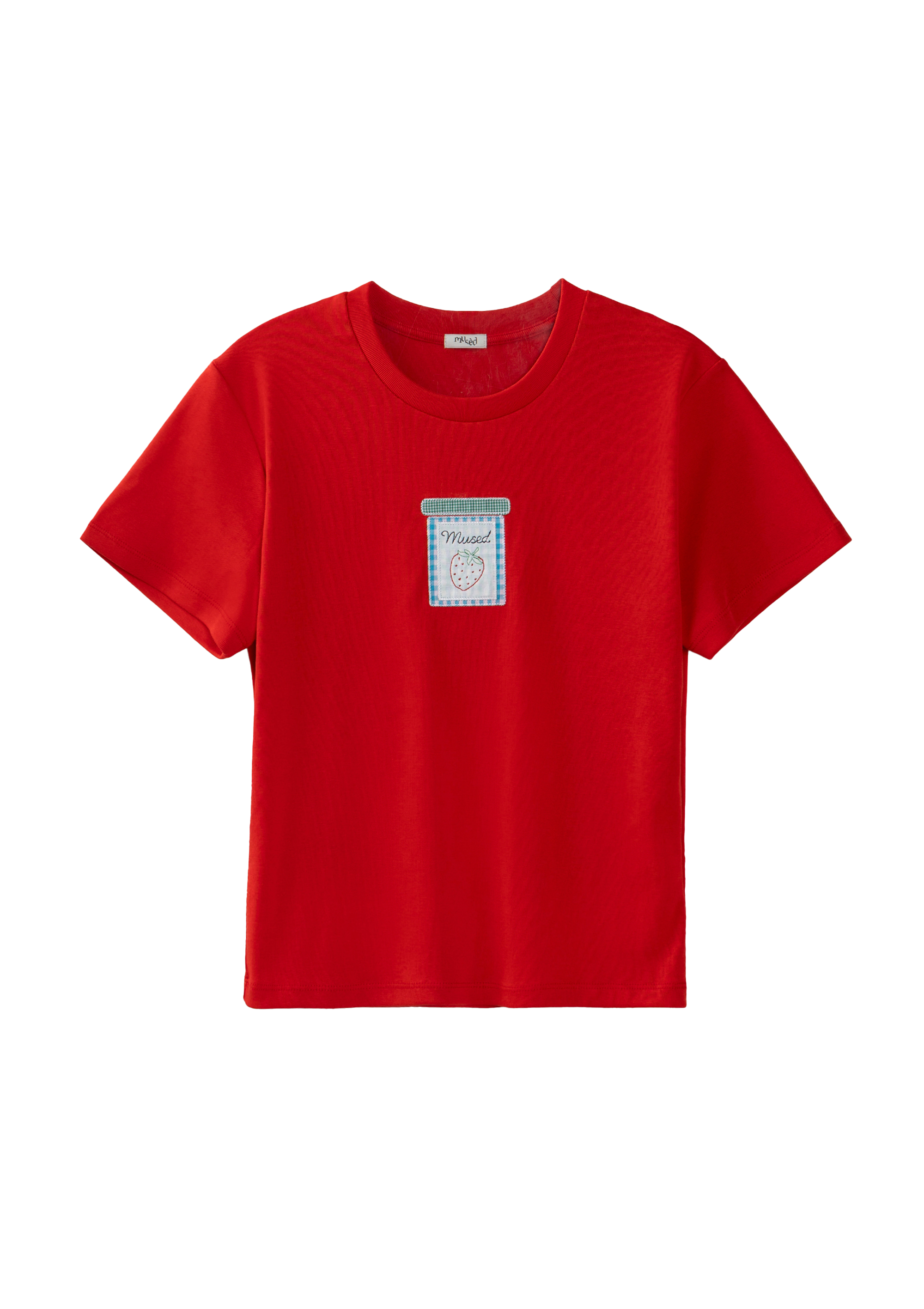 Tシャツ・カットソー [mused] Jam Patchwork T-shirt 뮤제드