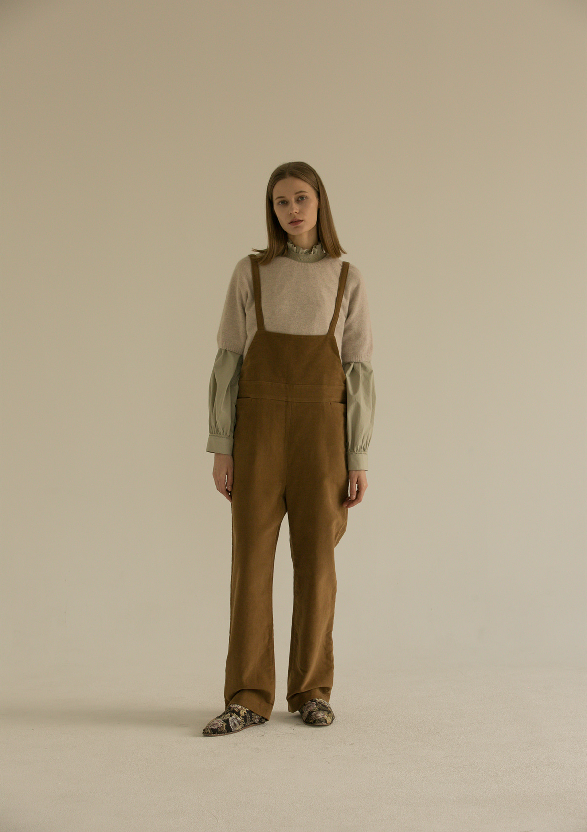 [End Sale]CLASSIC OVERALLS - CAMEL