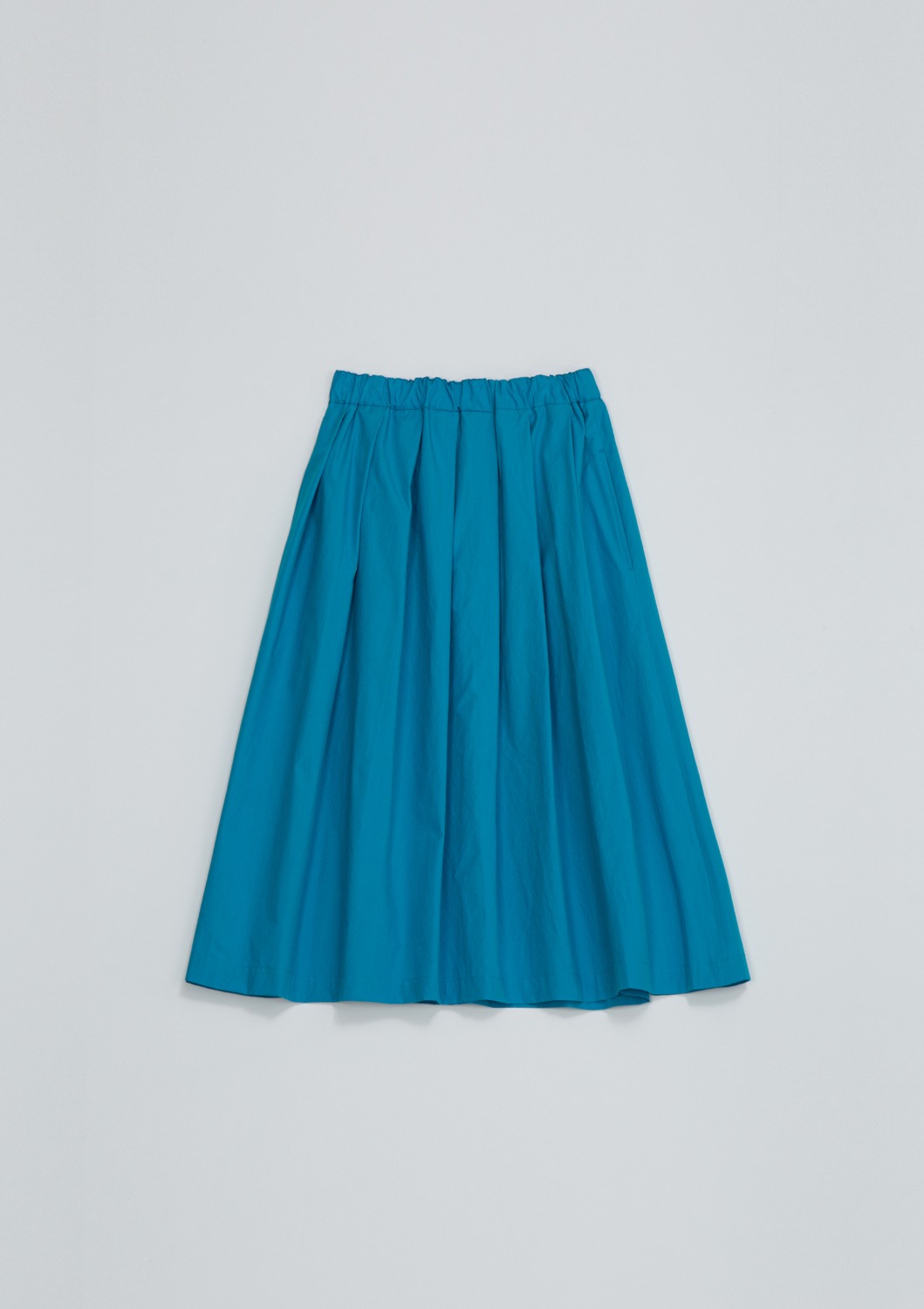 Layla Skirt - Aqua Blue Cotton