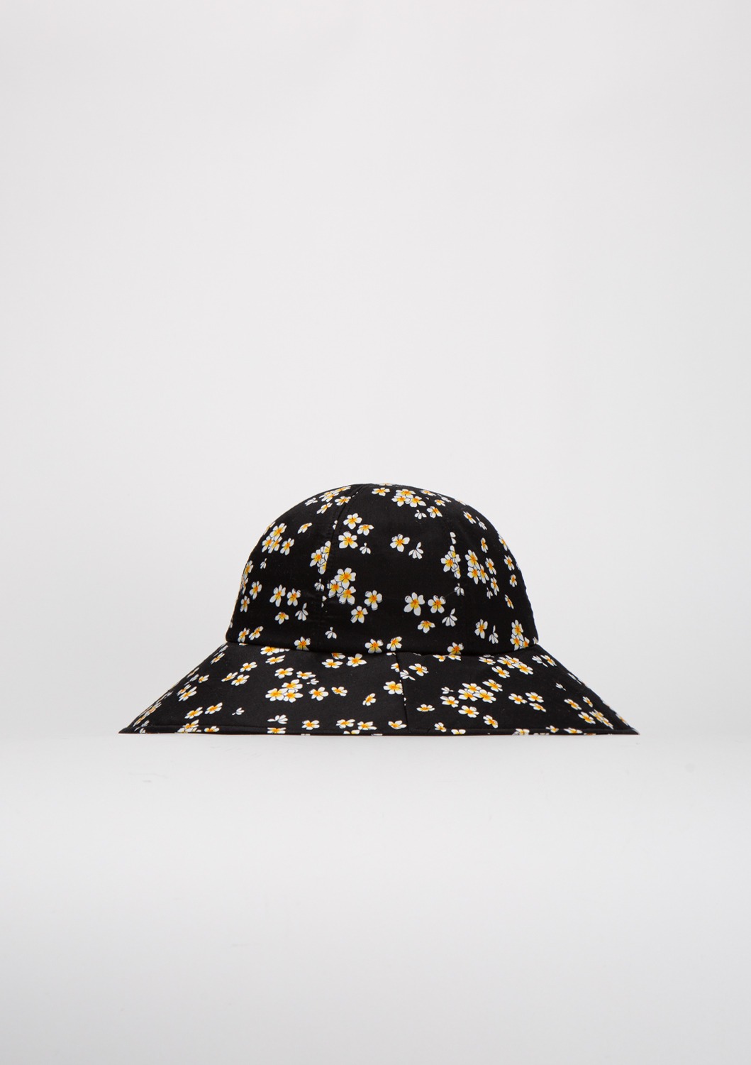 [End Sale]Mused Bucket Hat - Black Floral Artwork