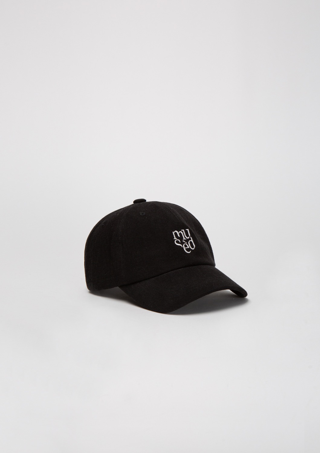 [End Sale][1차 리오더]Mused Logo Ballcap - Black