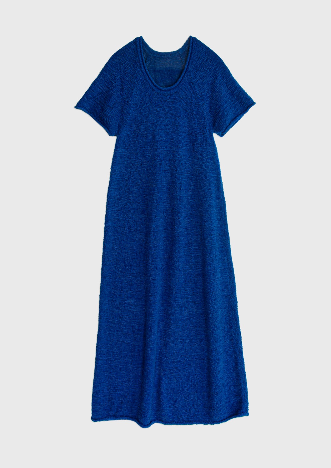 Mused Maxi Knit Dress - R/Blue