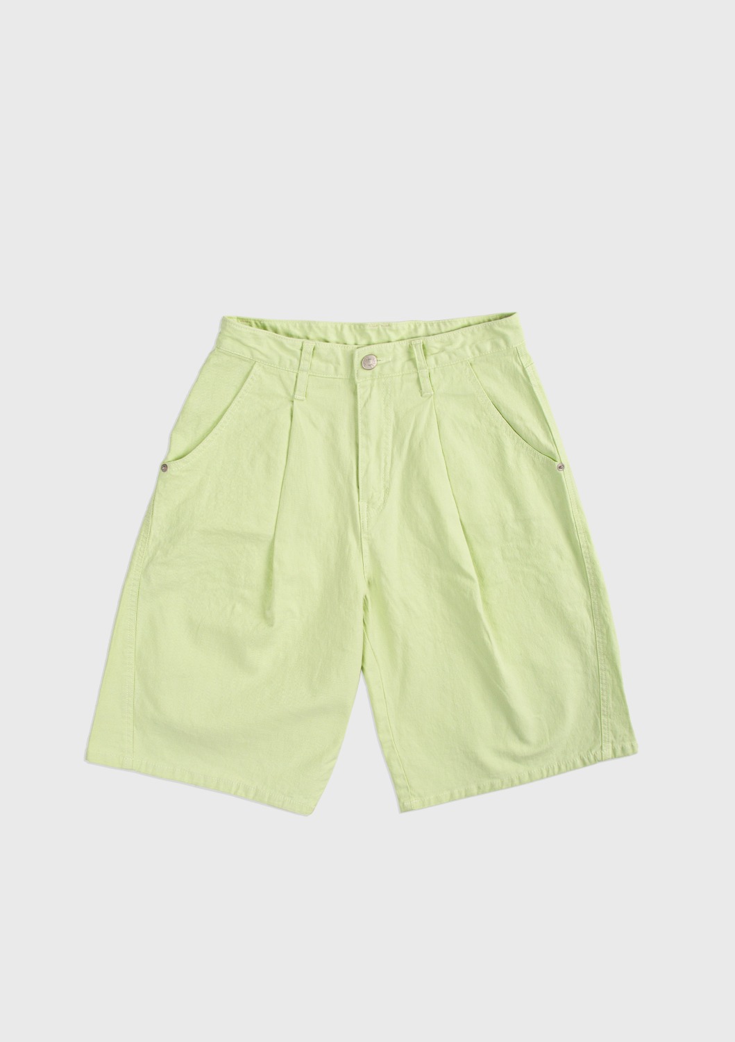 Mused Wide Bermuda Shorts - Melon