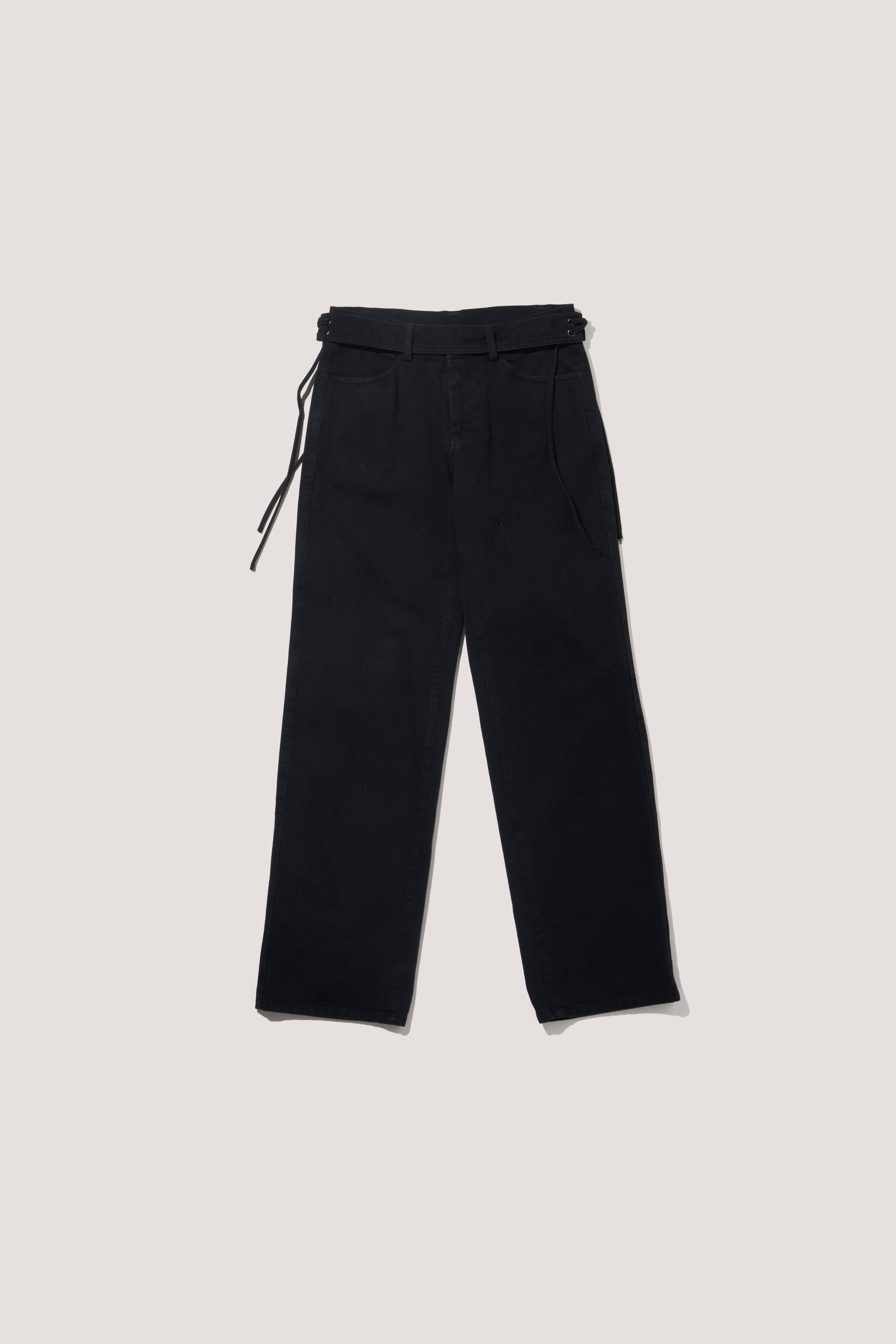 Western Belt Pants [black]
