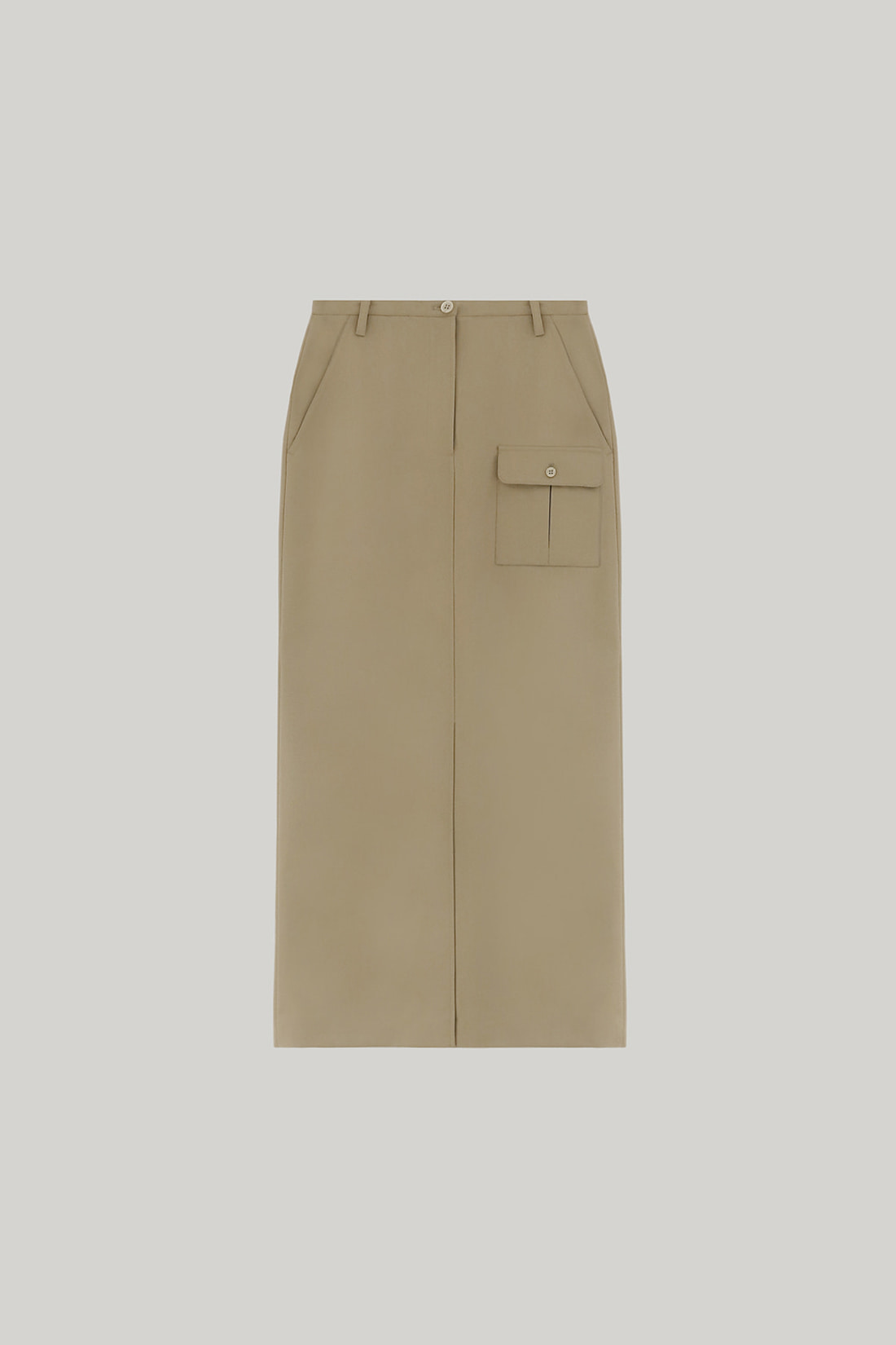 2ND / Daphne Long Slit Skirt (2colors)