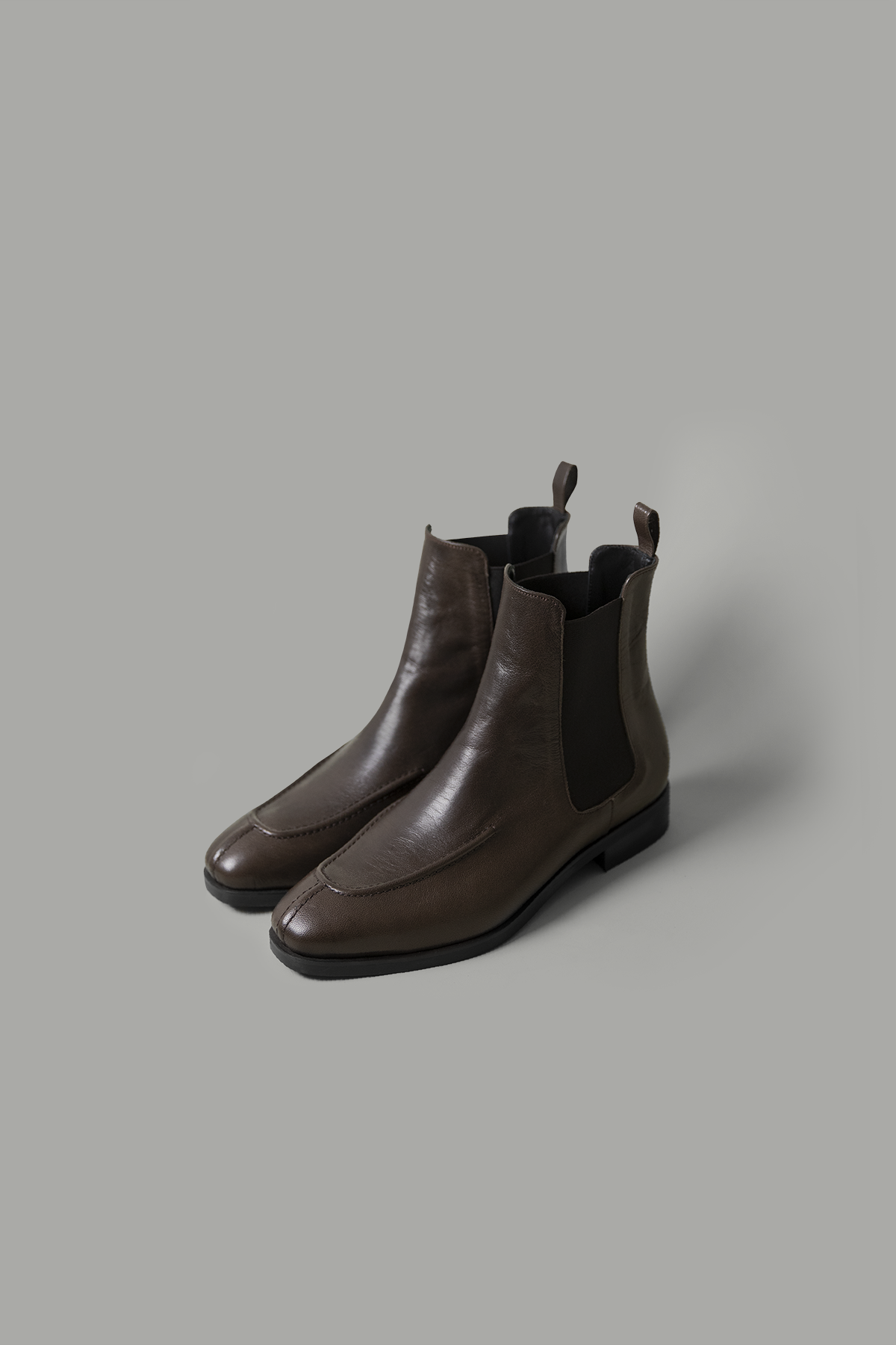 Mont Stitch Ankle Boots (Brown) - 230 Size 바로 배송