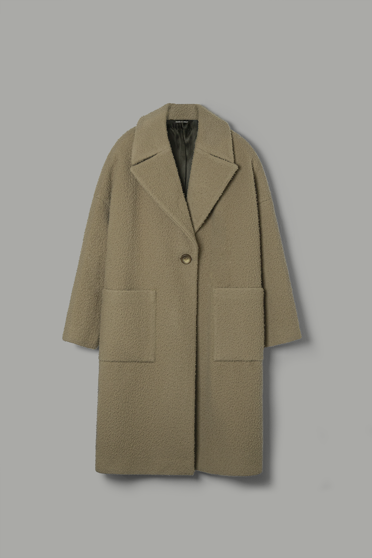 Numero 137: Bow Coat By Casentino (Deep Beige)