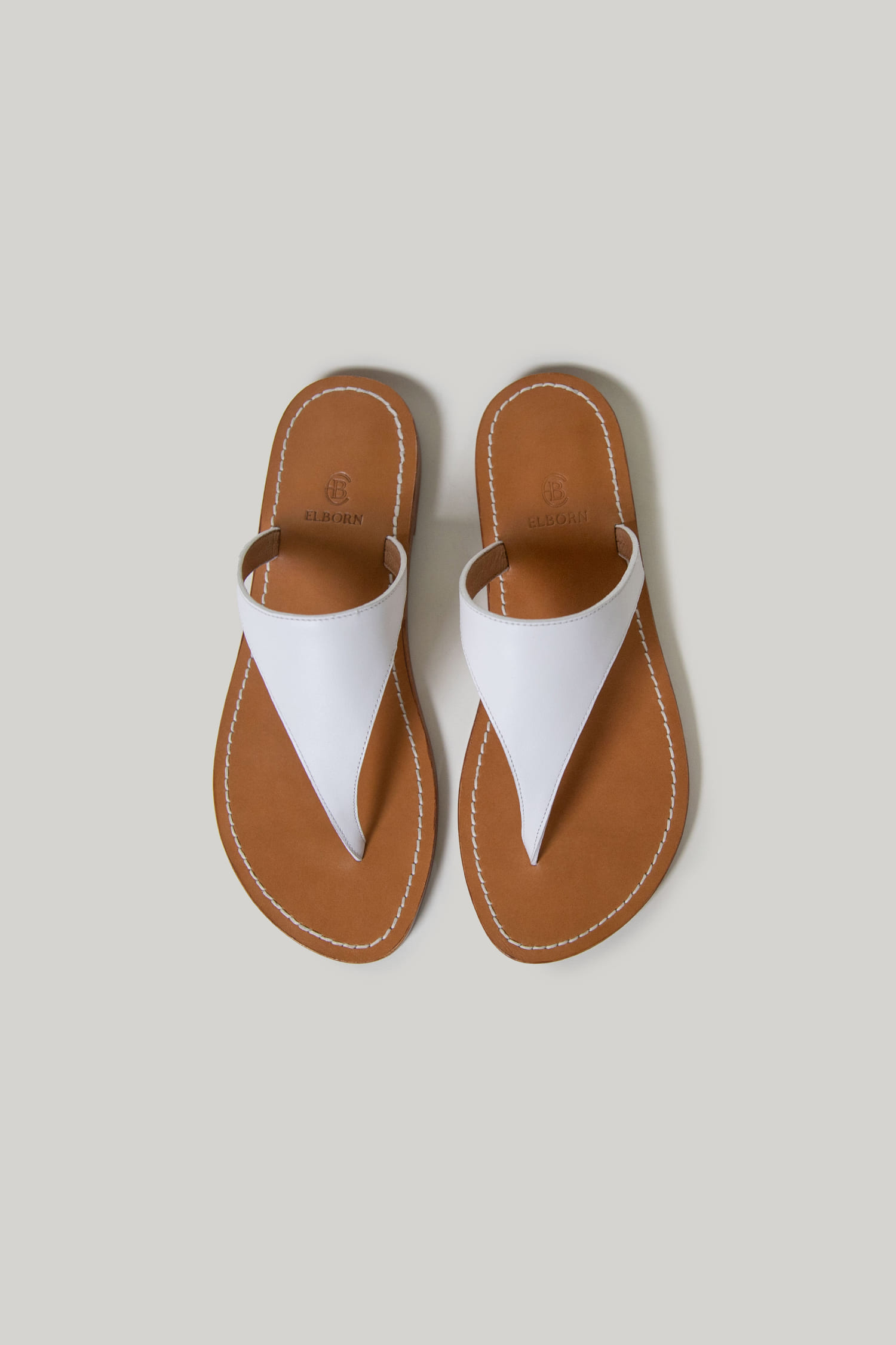 Tov Leather Sandals (Ivory)