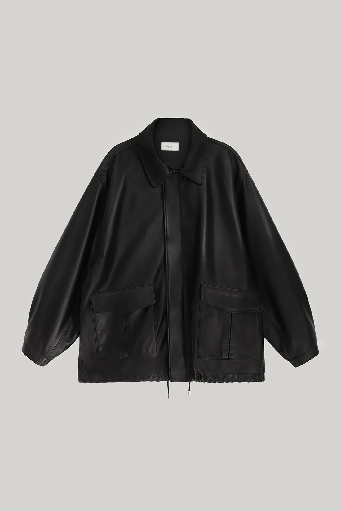 Vermon Safari Leather Jacket (Black)