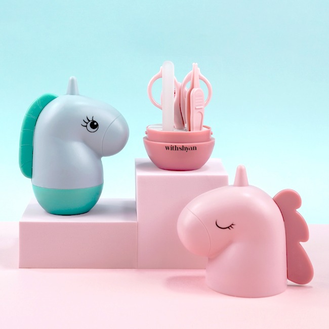 Korean Unicorn baby Nail care set