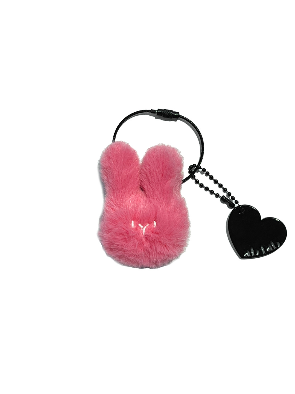 mini bunny key ring ( Pink )