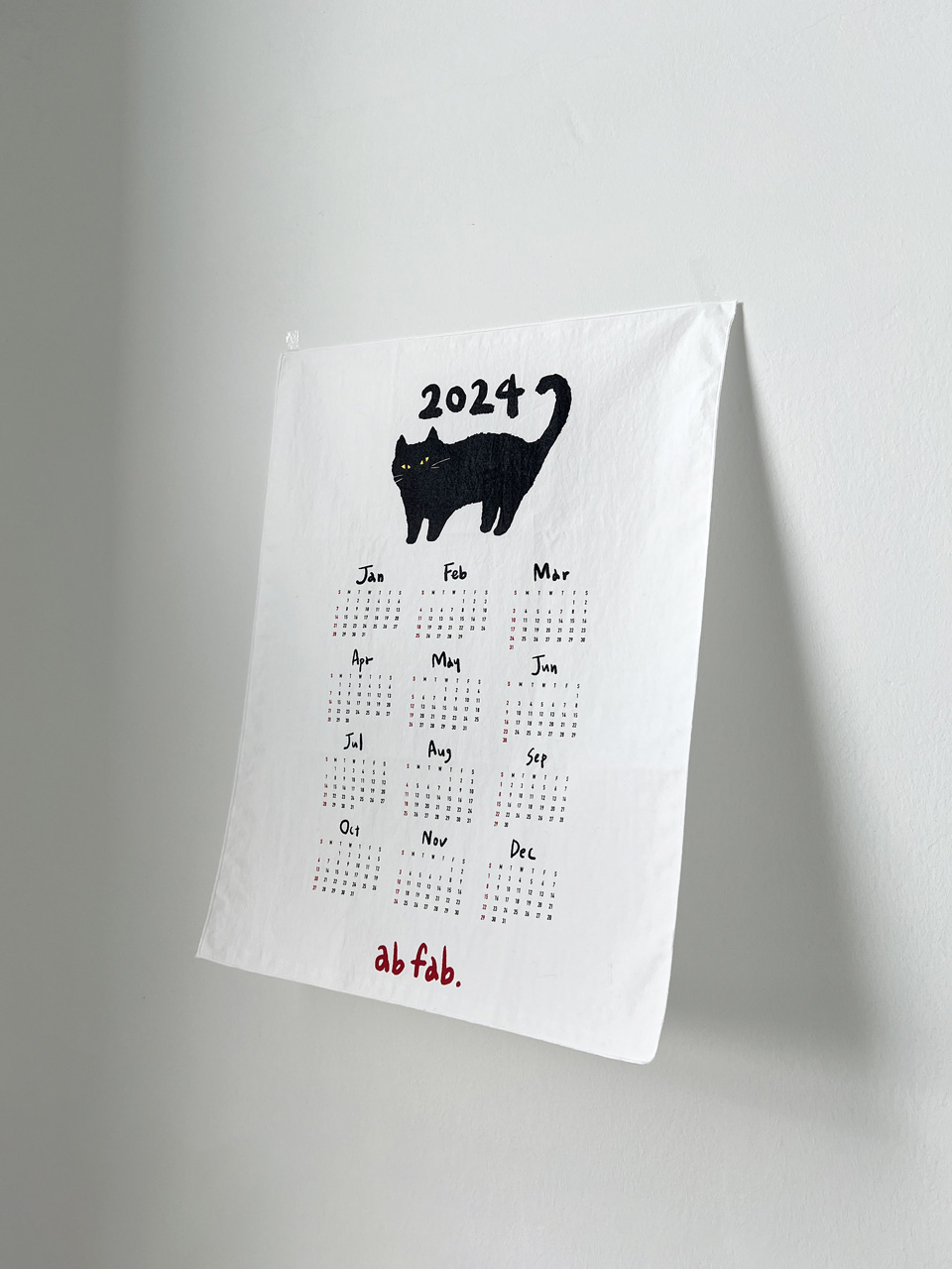 2024 Black Cat Calendar