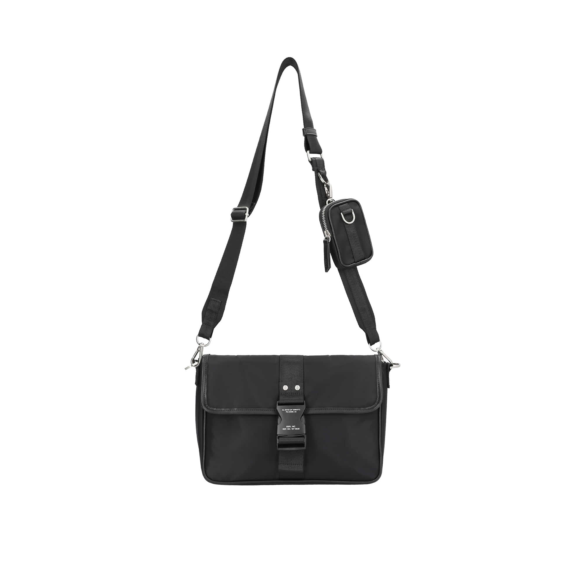 Brevity Flap Buckle Bag / Black - SSRL® - SSRL INC.