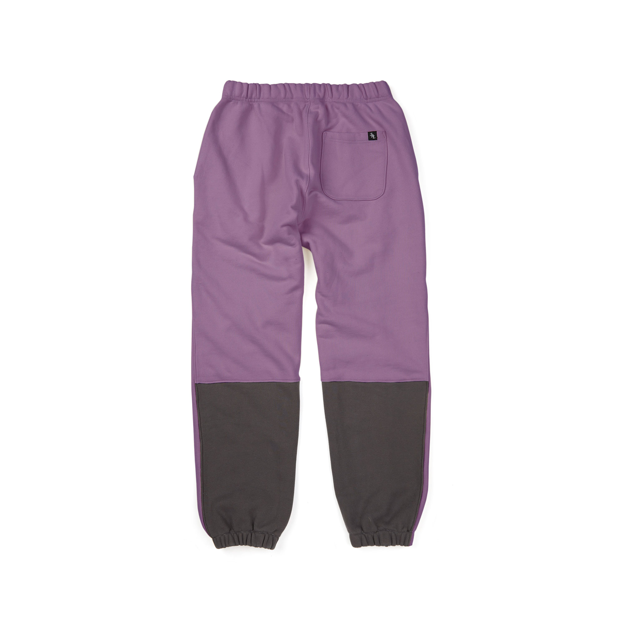 calf sweat pants / purple