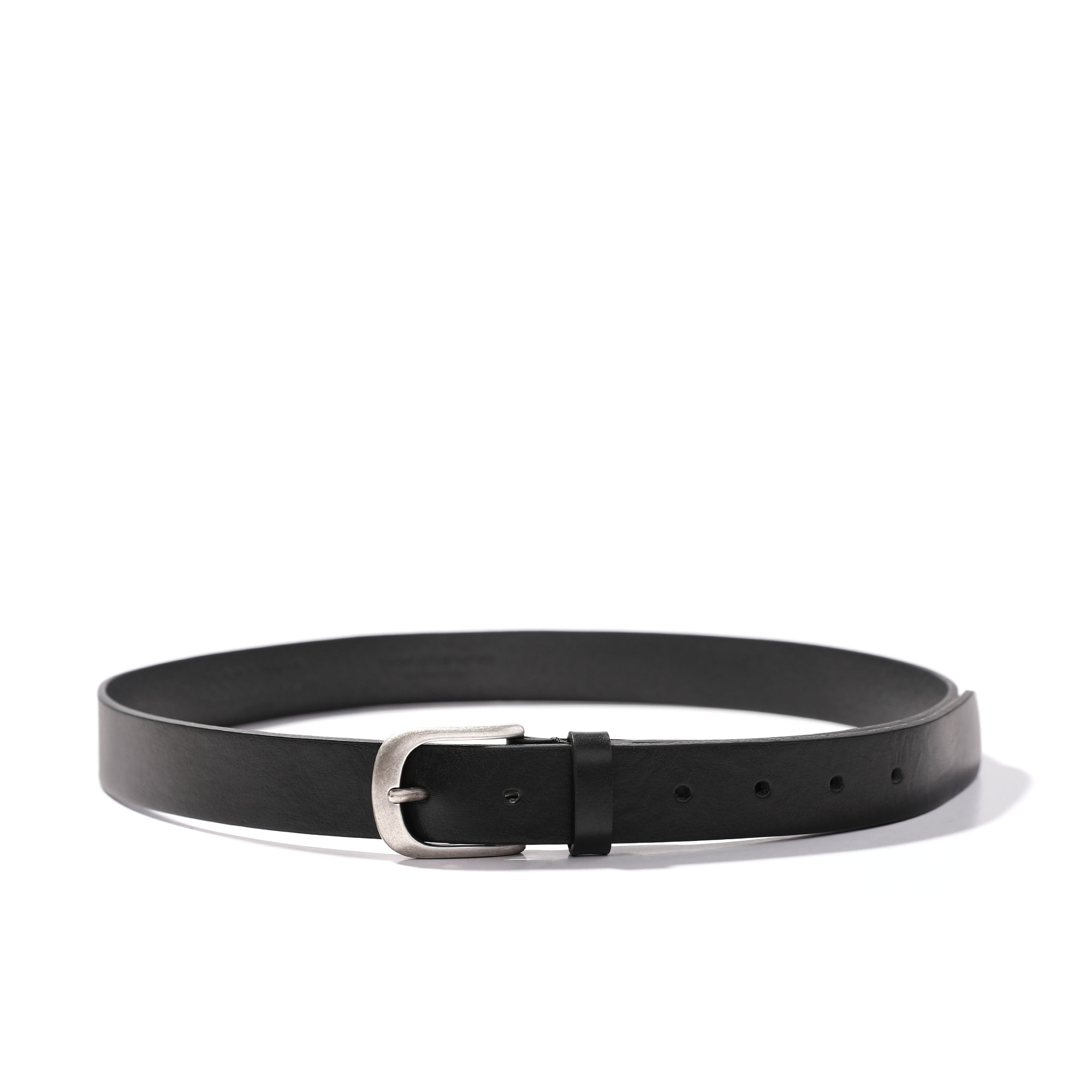classic vera pelle leather belt / black
