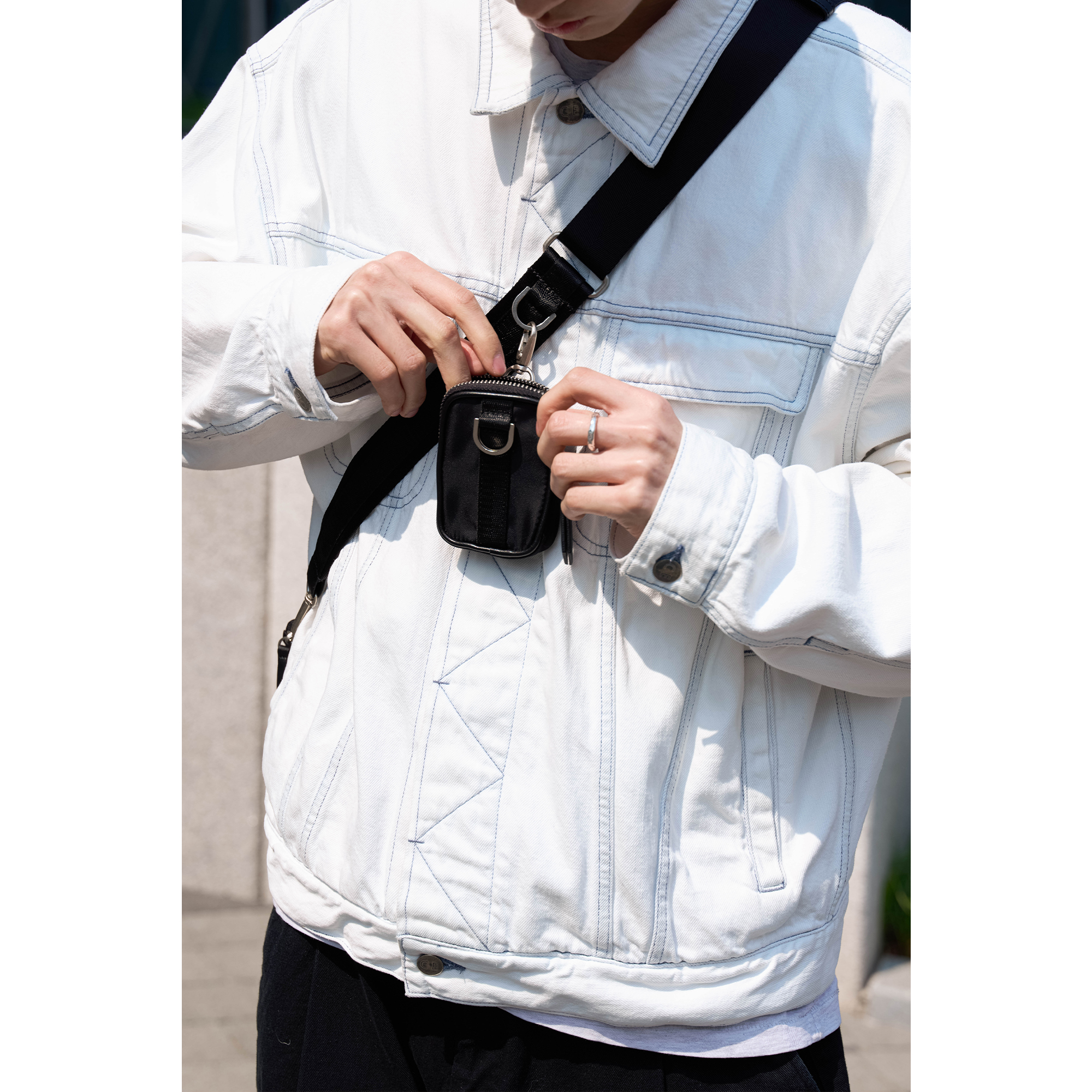 Brevity Flap Buckle Bag / Black - SSRL® - SSRL INC.
