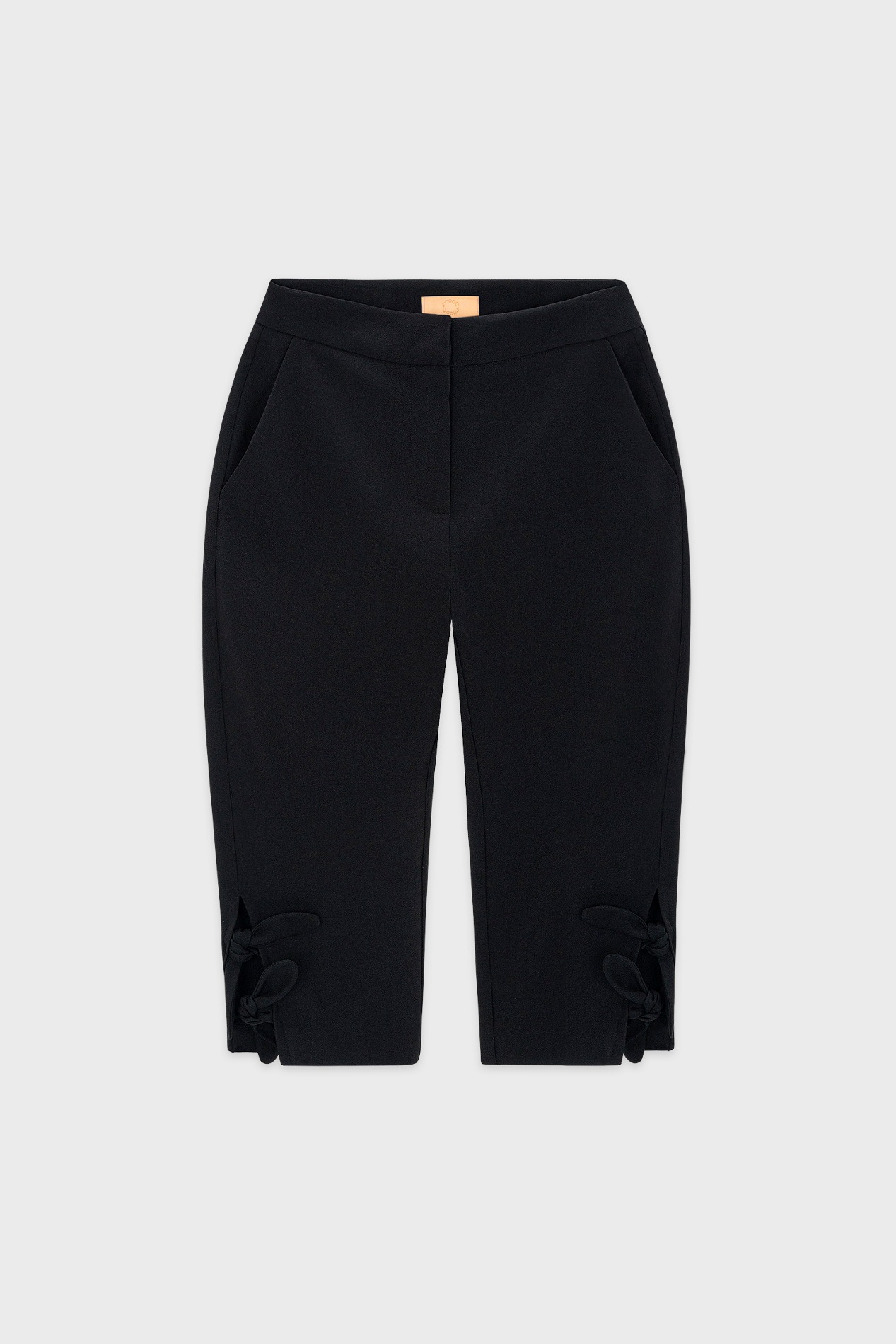 [Sinoon] TIED HALF パンツ★新作・24SS★韓国ファッション★ SINOON(シヌーン) Tied Half Pants ( Black ) M サイズ - メルカリ