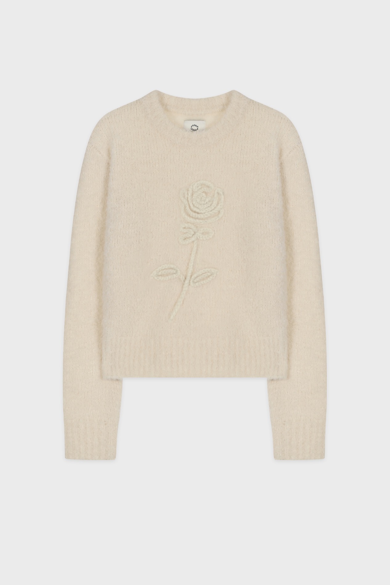 sinoon シヌーン Rose Flower Pullover Knit SINOON