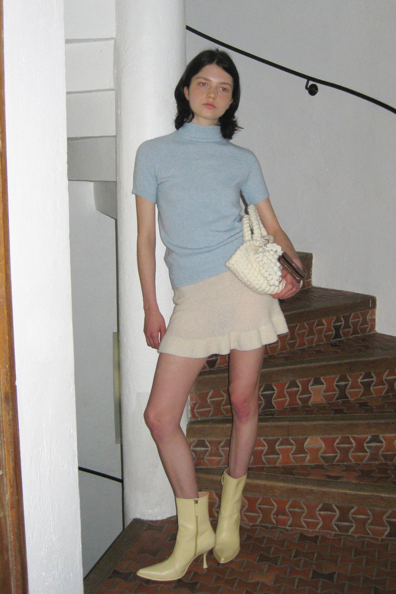 トートバッグ [SINOON] Handmade Knit Tote Bag SINOON