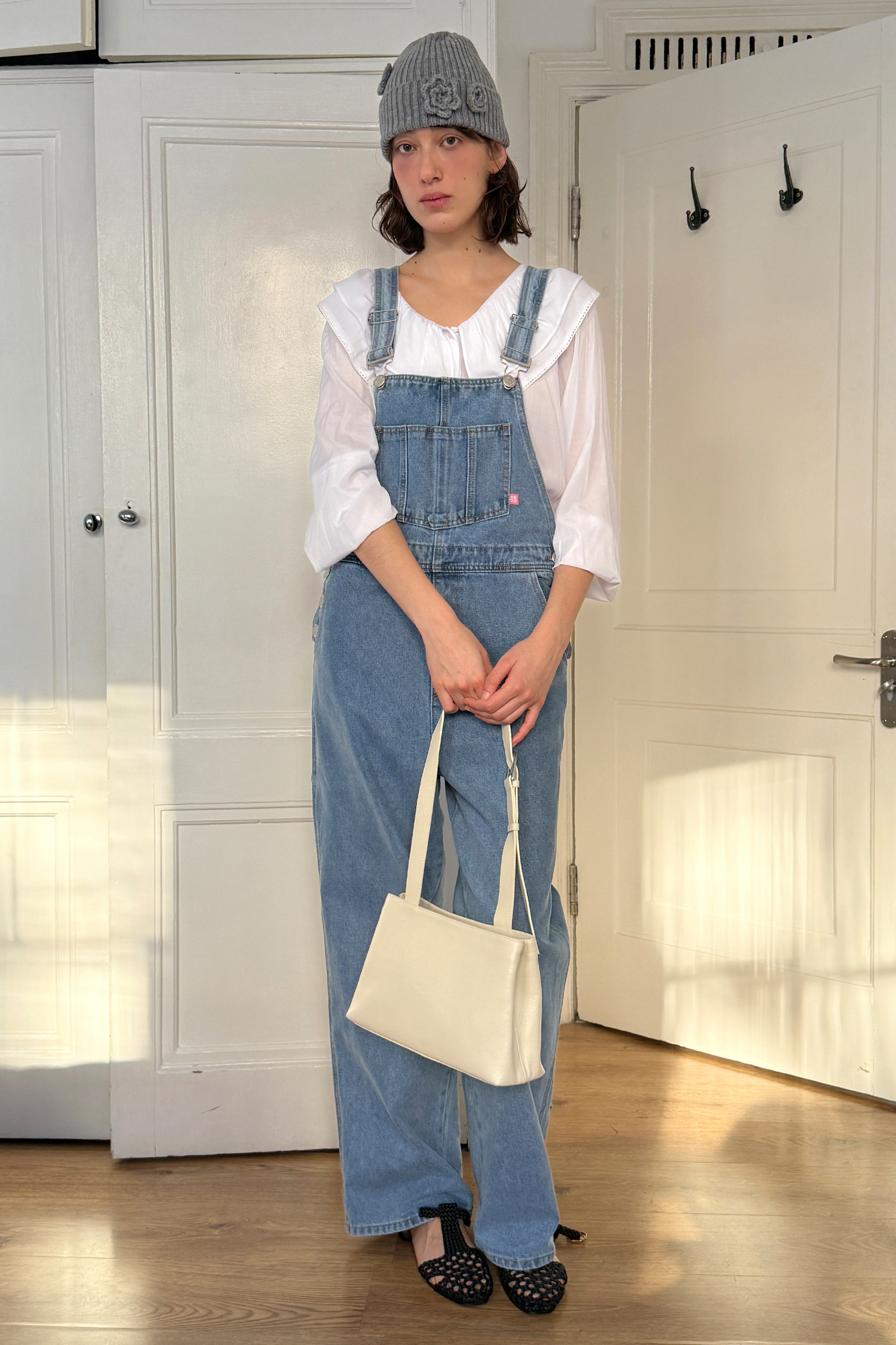 【Sinoon】 Double Shoulder Bag 2色 SINOON