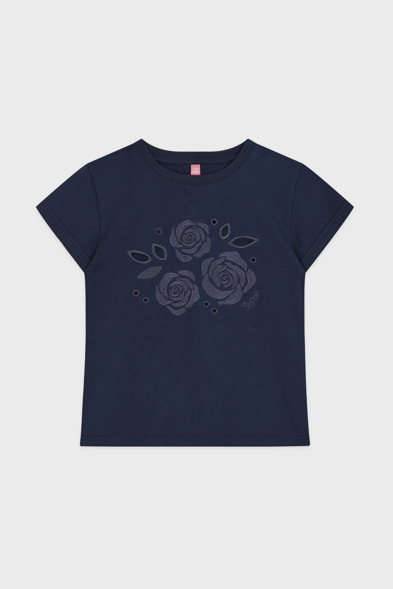 [Sinoon] NECK LACE Tシャツ★新作・24AW★韓国ファッション★ Sinoon】新作☆韓国人気☆Signature Logo T-Shirts☆ 9 COLORS