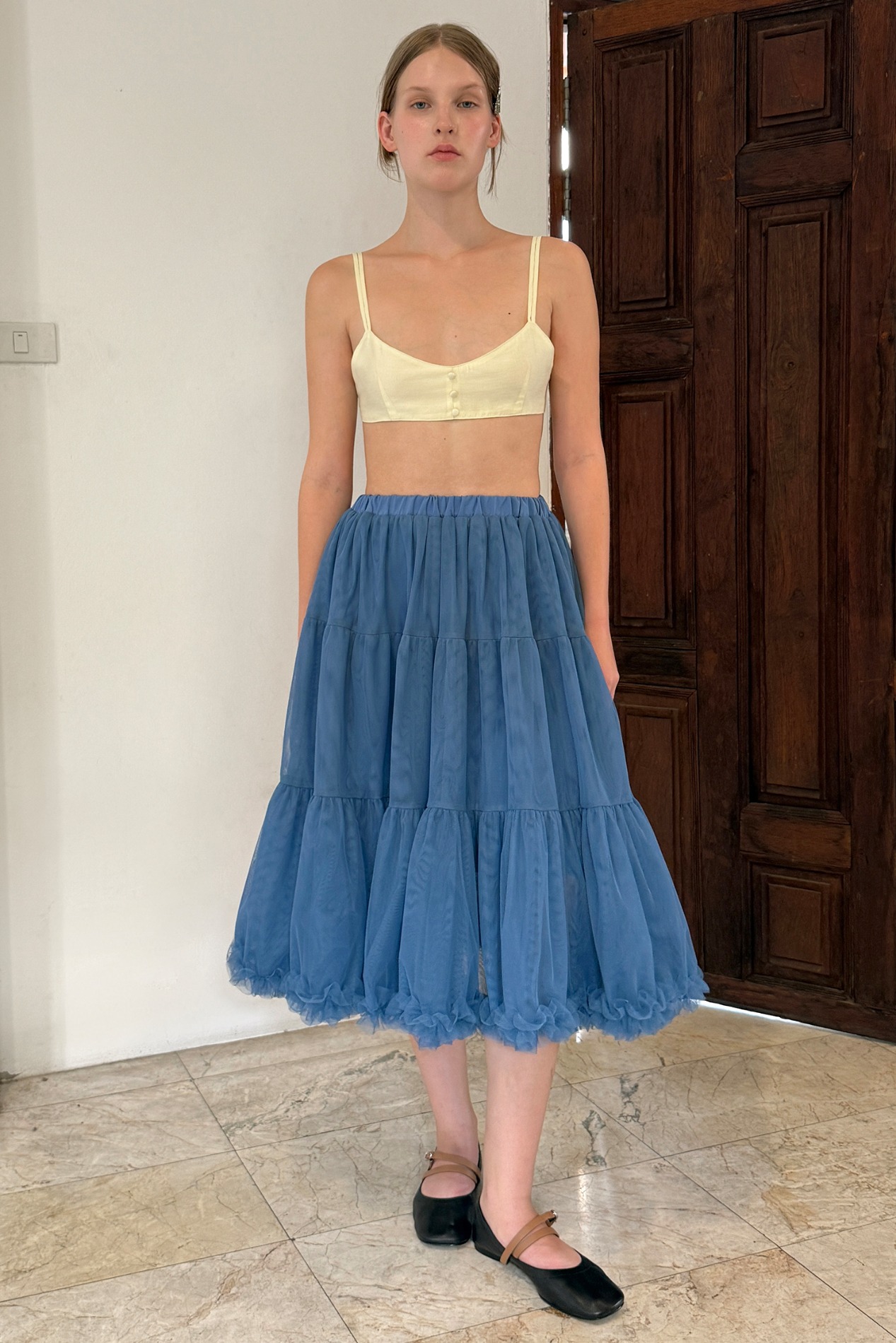 ☆韓国の人気☆【sinoon】☆SINOON RIBBON PLEATS SKIR.T☆ SINOON