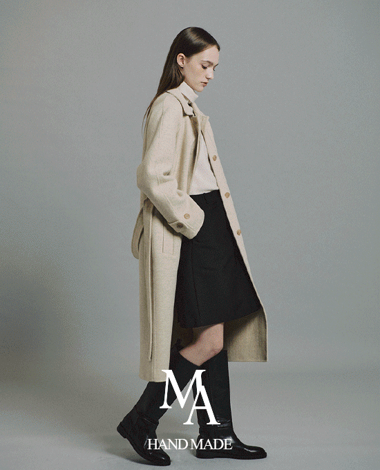 [hand made / wool 90%][M.LABEL] 무스 싱글 (coat)(pattern.ver)단독주문시 당일발송