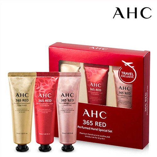 AHC 365红色香熏手部专用套装（30ml×3个）