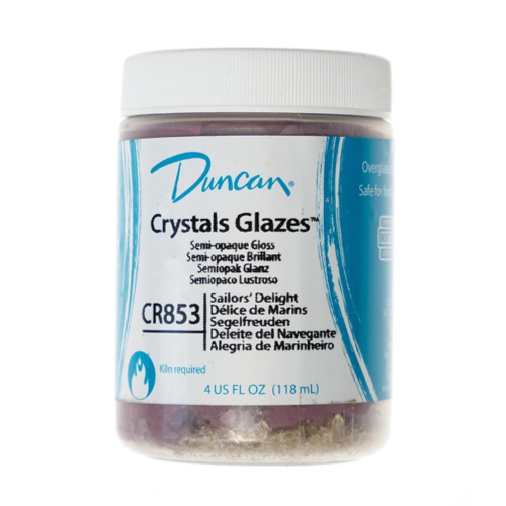 [DUNCAN/던컨] 던컨 CR유약 Crystals Glazes 4oz/16oz
