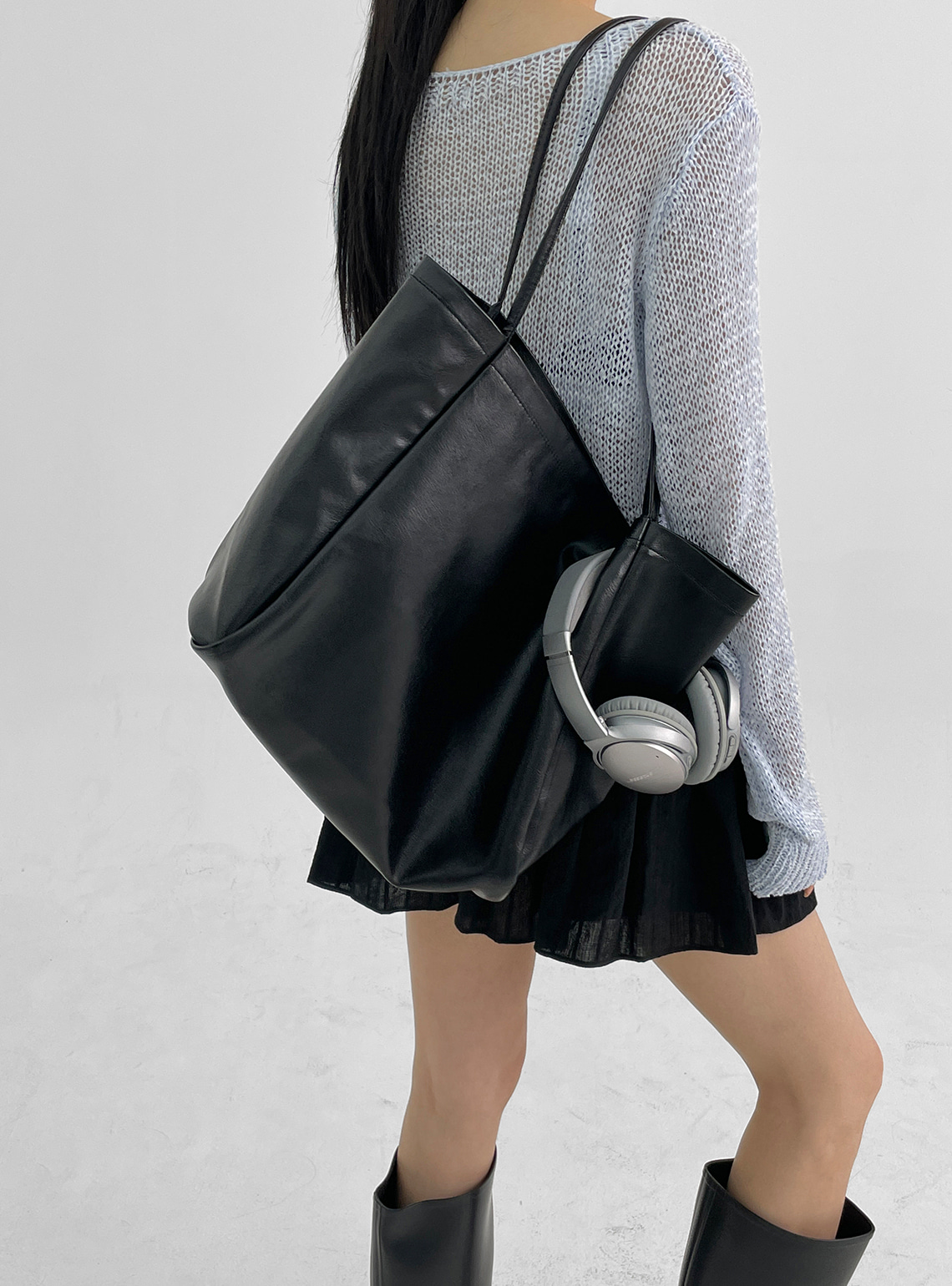 ★BLACKUP★ OVPR101 Another High Large Sacoche Bag 500716428 Portero™ Roll-Top Backpack – Oveja Negra™