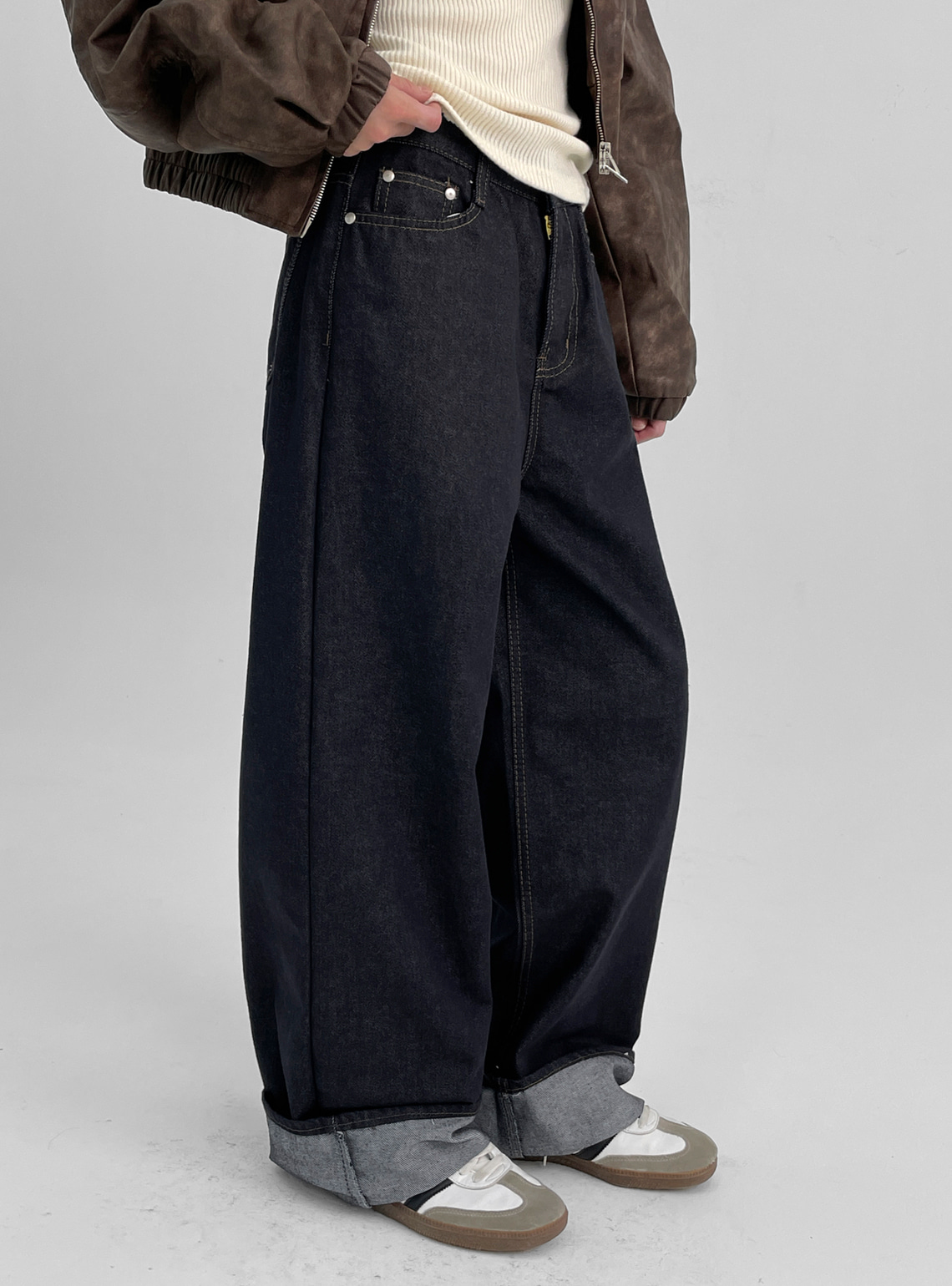 ン 大人気 新品 ノ Jeans BLACKUP - パンツ