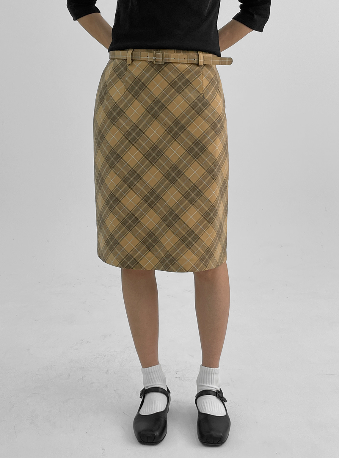 スカート LENINA BESS flare skirt_3colors Satin long flare skirt /サテン ロング フレア スカート