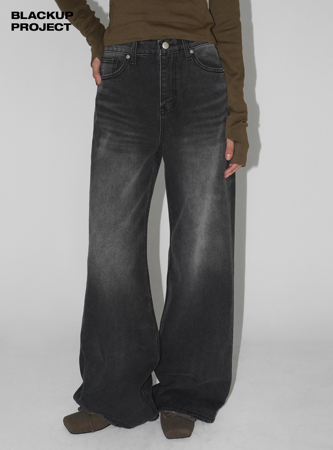 【BLACKUP】Boobel Wash Bootcut Denim Pants Boobel Wash Bootcut Denim Pants – BLACKUP