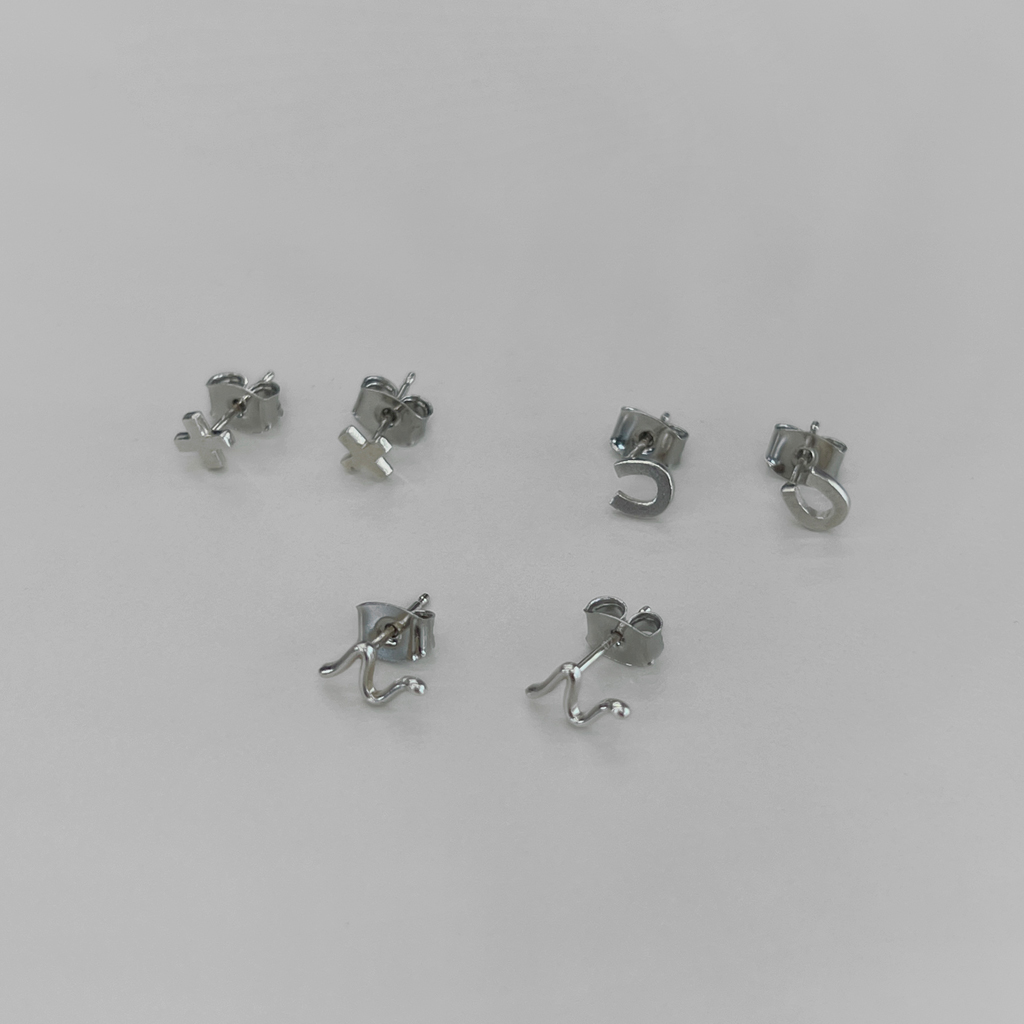 (SILVER 925)키바 심플 귀걸이 3TYPE