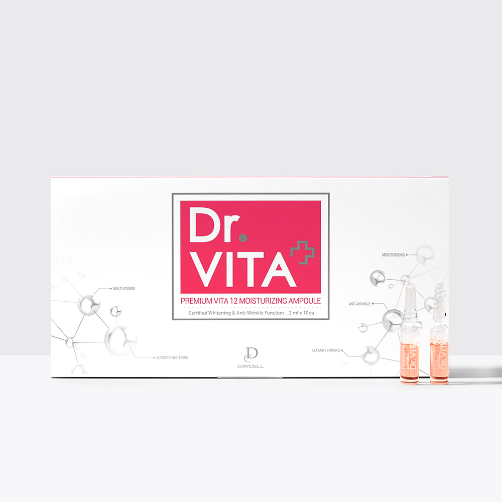 [DAYCELL] Dr.VITA Premium Vita 12 Moisturizing Ampoule 2ml x 10ea / Vitamin A