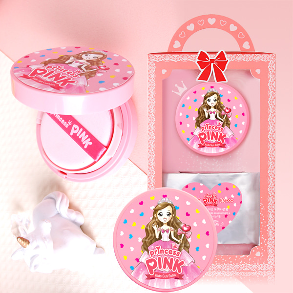 [DAYCELL] Princess Pink&#039;s Kids Aqua Sun Balm11g, SPF48/PA+++