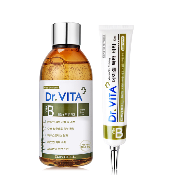 [DAYCELL] Dr.VITA Vitamin B SET (Skin Toner 200ml+Cream 30ml)