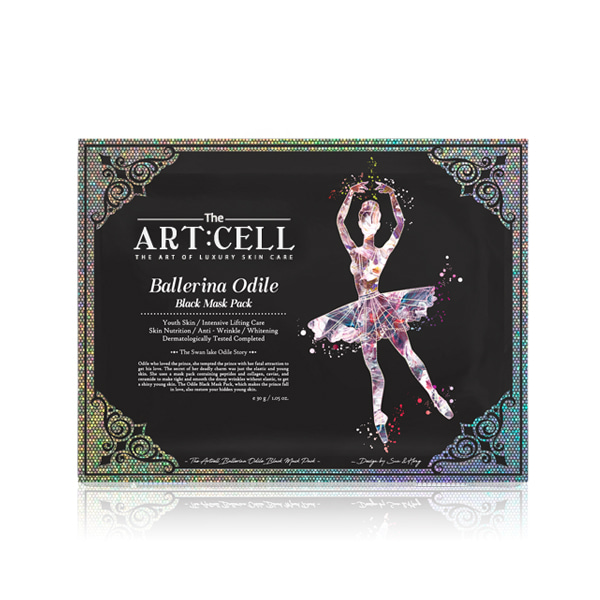 [DAYCELL] The Artcell Ballerina Odile Black Mask Pack 30g