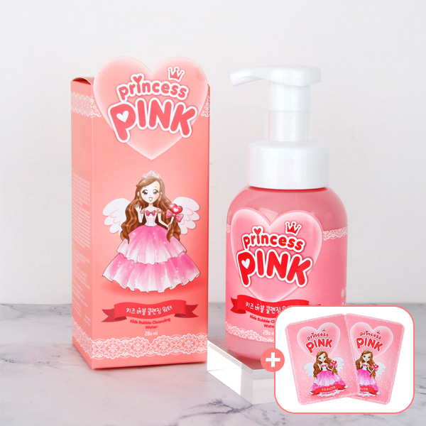 [DAYCELL] princess PINK Kids Bubble Cleansing Water 280ml, Coronavirus Prevention