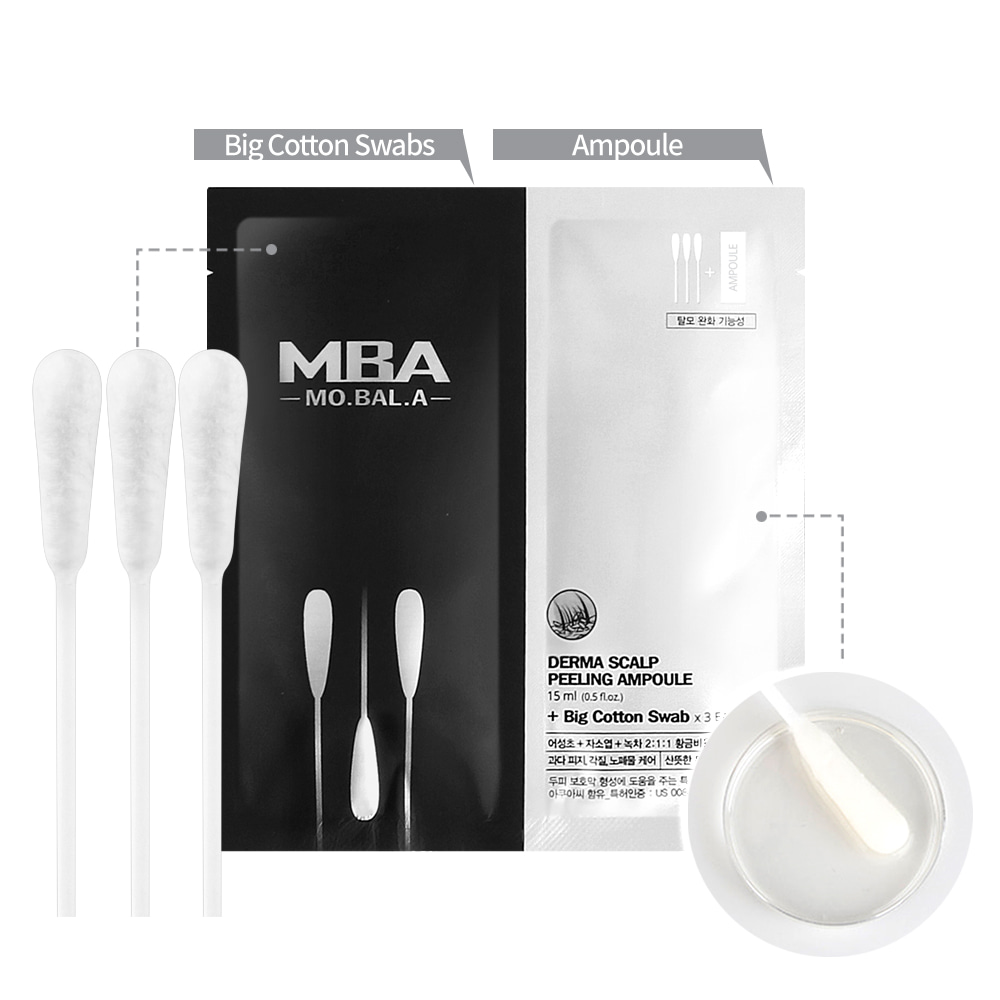 [DAYCELL] MBA MoBalA Derma Scalp Peeling Ampoule 15ml x 7ea