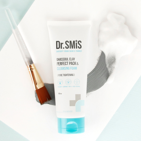 [DAYCELL] Dr.SMIS Ghassoul Clay Perfect Pack And Cleansing Foam 150ml