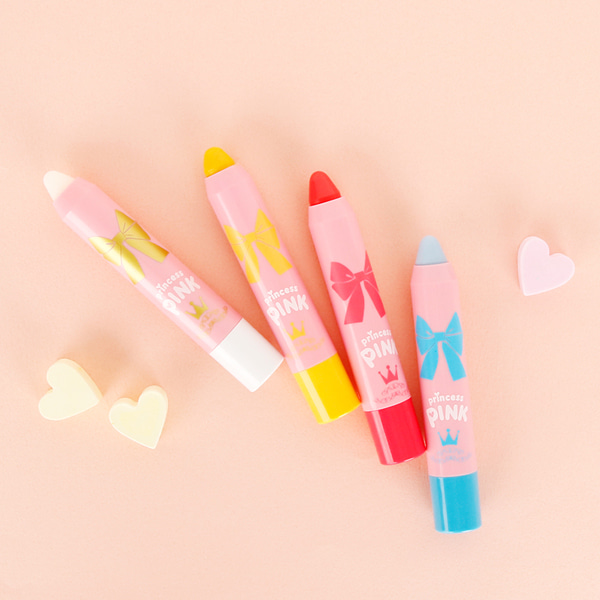 [DAYCELL] princess PINK Lip Crayon 2.5g, 4 Types
