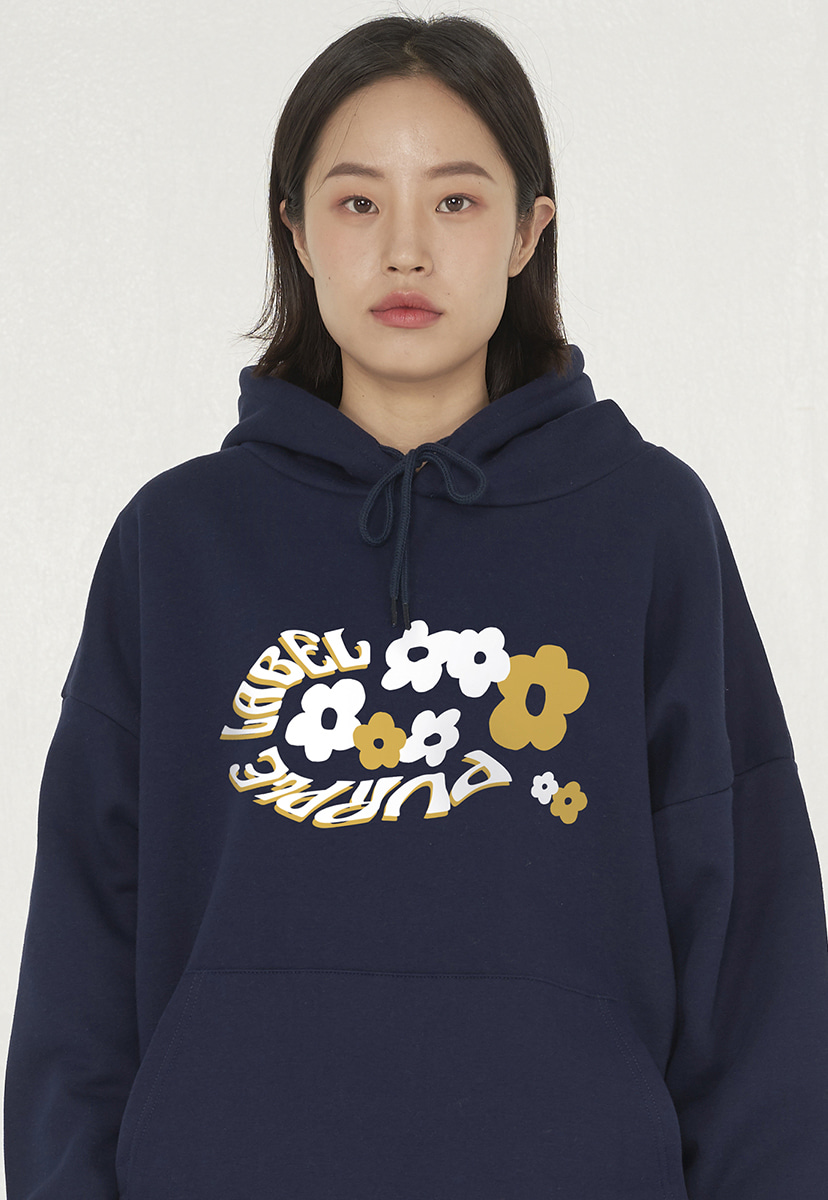 [퍼플라벨][기모] cozy flower hoodie (PT0058g-1)