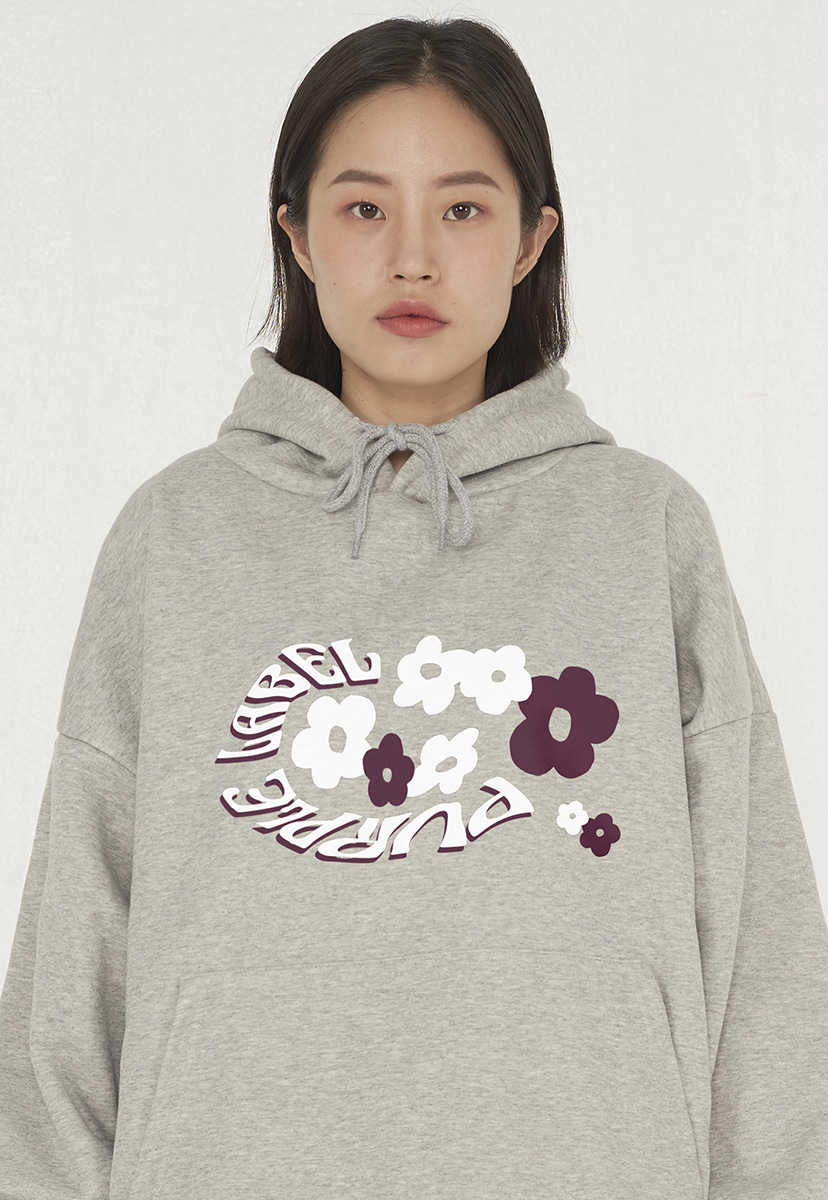 [퍼플라벨][기모] cozy flower hoodie (PT0058g-3)