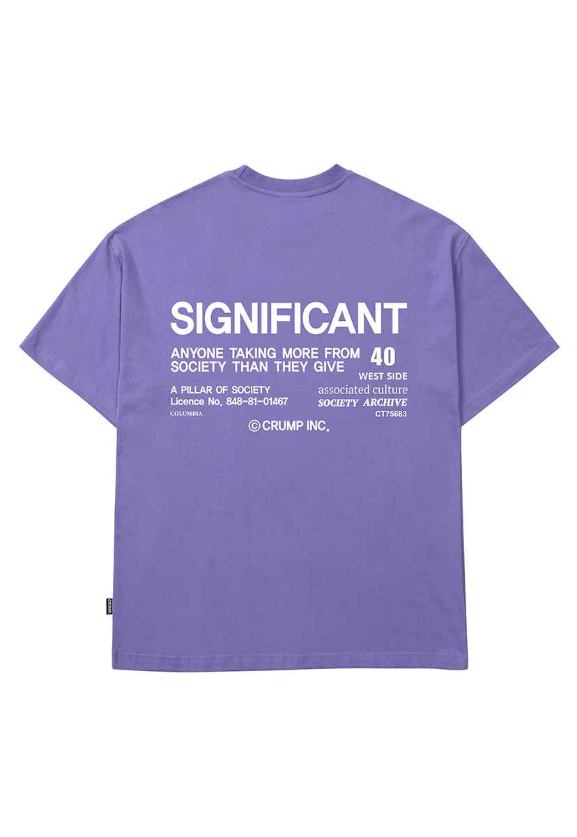 시그니피컨트 티셔츠 (CT0357-1)