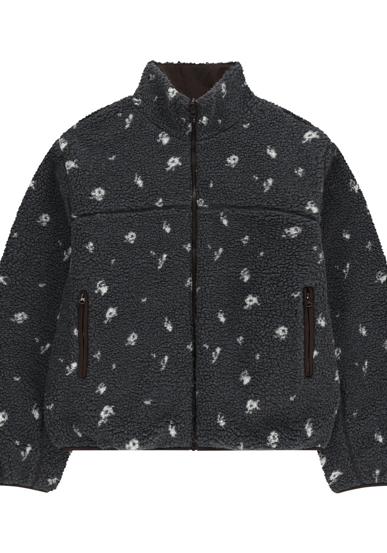COYSEIO PETAL REVERSIBLE FLEECE Jacket