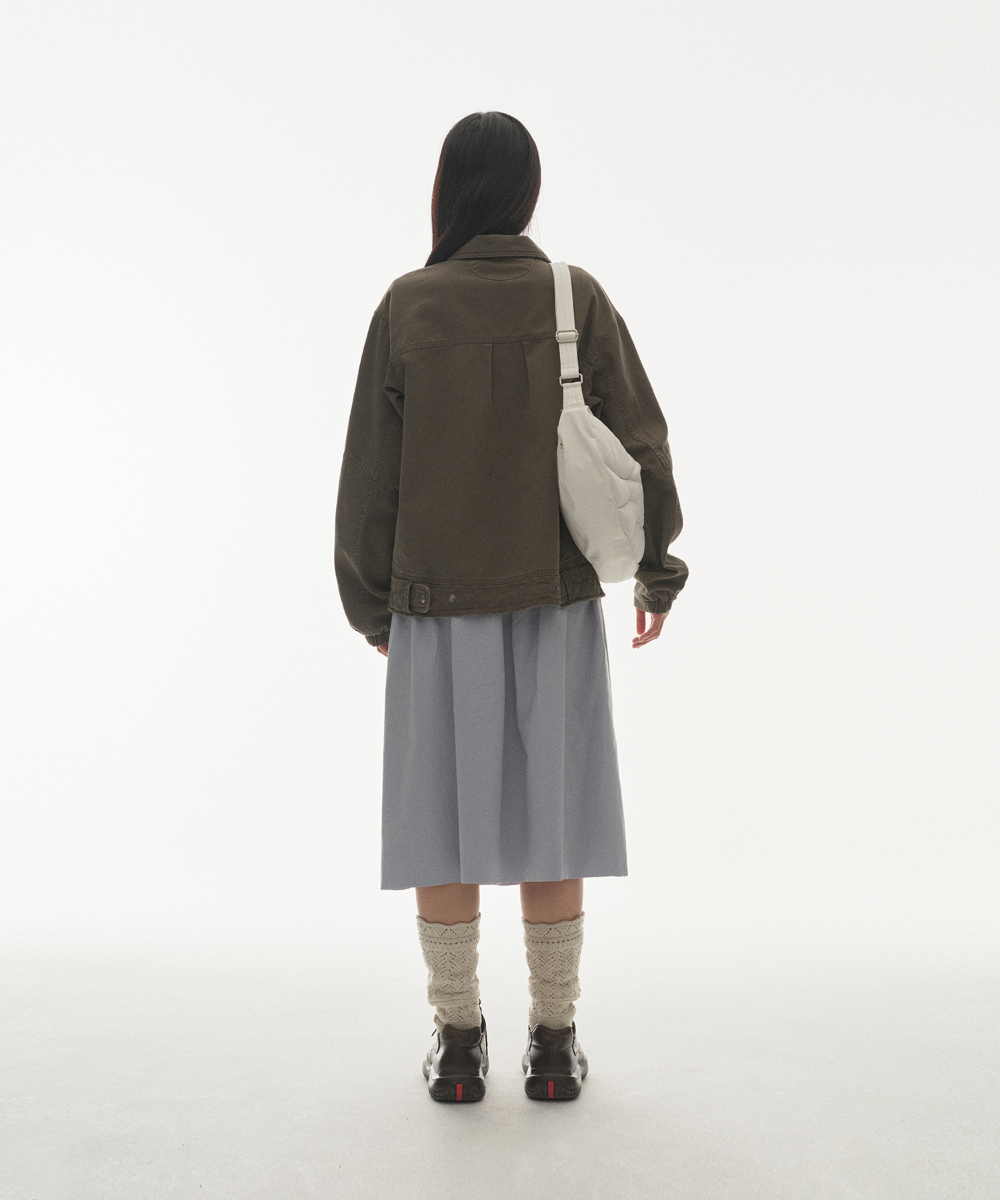 ジャケット・アウター COYSEIO ROUND COLLAR STITCH JACKET ROUND COLLAR STITCH JACKET BLUE GREY - coyseio ジャケット・アウター